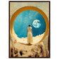 With Love From The Moon Matte Paper Wooden Framed Poster