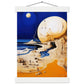 The Moon Fell And It's Made Of Cheese Matte Paper Poster with Hanger