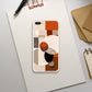 Abstract in Orange Flexi case