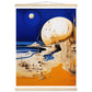 The Moon Fell And It's Made Of Cheese Matte Paper Poster with Hanger