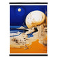 The Moon Fell And It's Made Of Cheese Matte Paper Poster with Hanger