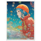 Floating Dream Matte Paper Wooden Framed Poster