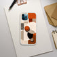 Abstract in Orange Flexi case