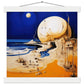 The Moon Fell And It's Made Of Cheese Matte Paper Poster with Hanger