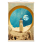 With Love From The Moon Matte Paper Poster with Hanger