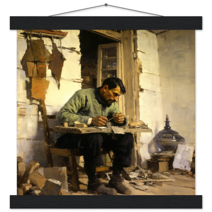 The Leathersmith Matte Paper Poster with Hanger