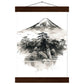 Fuji San Matte Paper Poster with Hanger