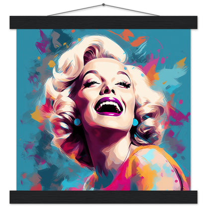 Monroe Matte Paper Poster with Hanger