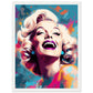 Monroe Matte Paper Wooden Framed Poster