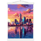 Pixelopolis Matte Paper Poster with Hanger