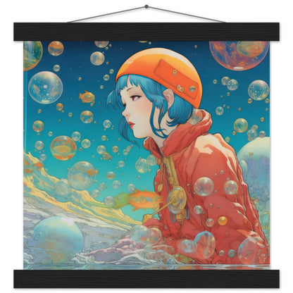 Floating Dream Matte Paper Poster with Hanger