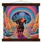 Small Dog Big World Matte Paper Poster with Hanger