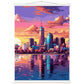 Pixelopolis Matte Paper Poster with Hanger