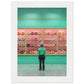 Donut Dream Matte Paper Wooden Framed Poster