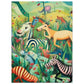 Rainbow Menagerie Canvas