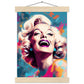 Monroe Matte Paper Poster with Hanger