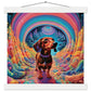 Small Dog Big World Matte Paper Poster with Hanger