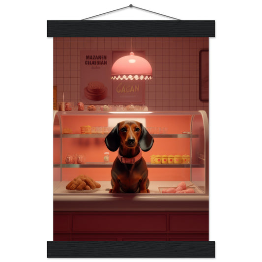 The Diner Matte Paper Poster with Hanger