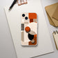 Abstract in Orange Flexi case