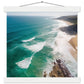 Coastal Haven Matte Paper Poster with Hanger