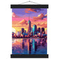 Pixelopolis Matte Paper Poster with Hanger