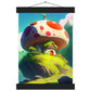 On Mushroom Hill Matte Paper Poster with Hanger