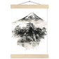 Fuji San Matte Paper Poster with Hanger