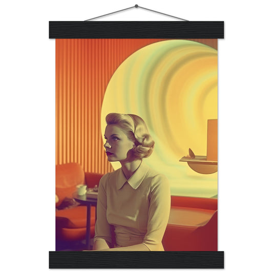 Suspicion Matte Paper Poster with Hanger