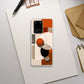 Abstract in Orange Flexi case