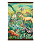 Rainbow Menagerie Matte Paper Poster with Hanger