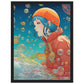 Floating Dream Matte Paper Wooden Framed Poster