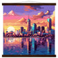 Pixelopolis Matte Paper Poster with Hanger