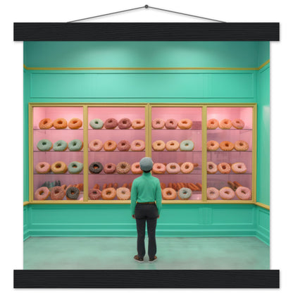 Donut Dream Matte Paper Poster with Hanger