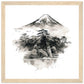 Fuji San Matte Paper Wooden Framed Poster