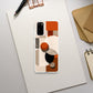 Abstract in Orange Flexi case