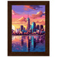 Pixelopolis Matte Paper Wooden Framed Poster