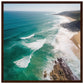 Coastal Haven Matte Paper Wooden Framed Poster