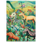 Rainbow Menagerie Canvas