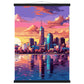 Pixelopolis Matte Paper Poster with Hanger