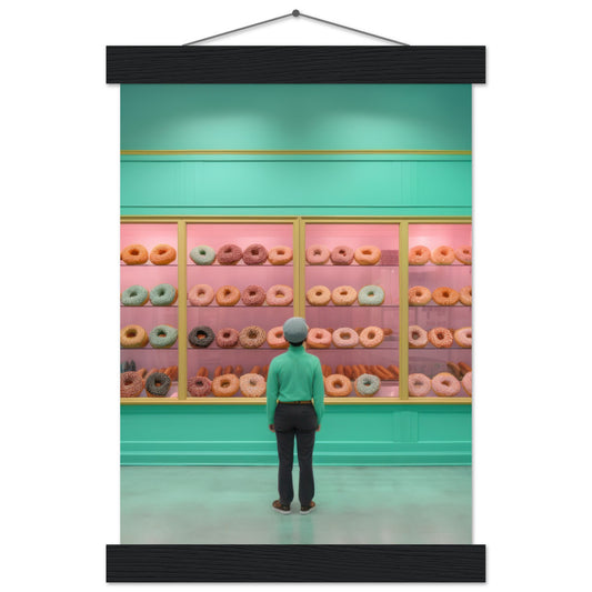 Donut Dream Matte Paper Poster with Hanger