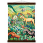 Rainbow Menagerie Matte Paper Poster with Hanger