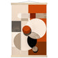 Abstract in Orange Matte Paper Poster with Hanger