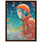 Floating Dream Matte Paper Wooden Framed Poster