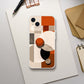 Abstract in Orange Flexi case