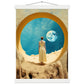 With Love From The Moon Matte Paper Poster with Hanger