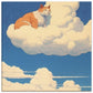 Cat on a Cloud Canvas