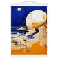 The Moon Fell And It's Made Of Cheese Matte Paper Poster with Hanger