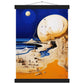 The Moon Fell And It's Made Of Cheese Matte Paper Poster with Hanger