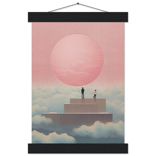 Just Us Matte Paper Poster with Hanger