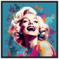 Monroe Matte Paper Wooden Framed Poster